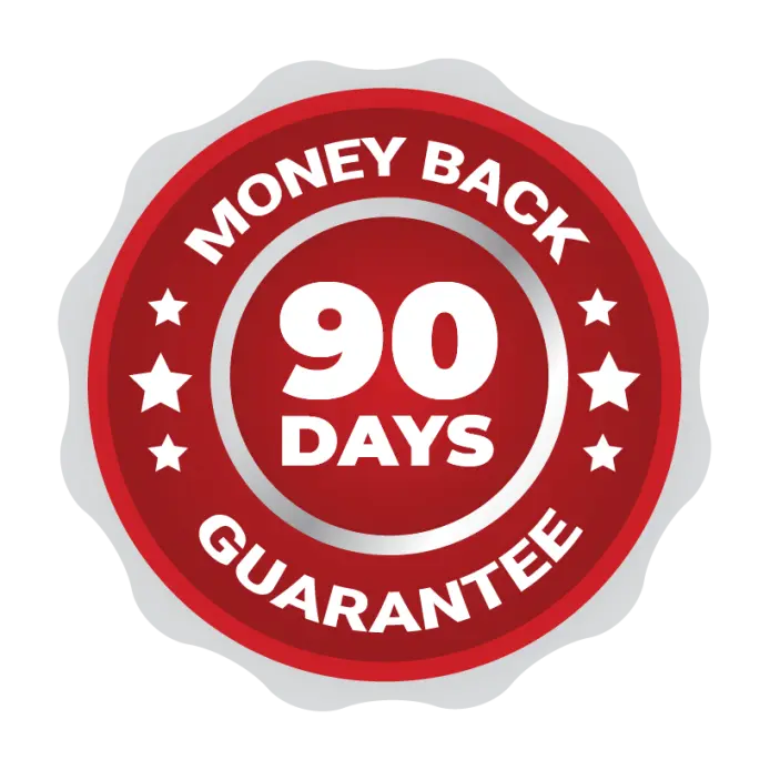 Vita Seal Plus 100% Satisfaction 90 Days Money Back Guarantee